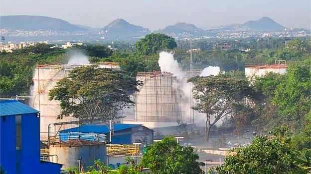 India gas leak: At least 13 dead after Visakhapatnam accident