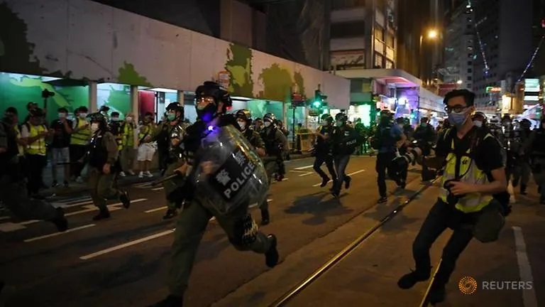 Hong Kong police arrest 53 during fresh protests, more rallies planned