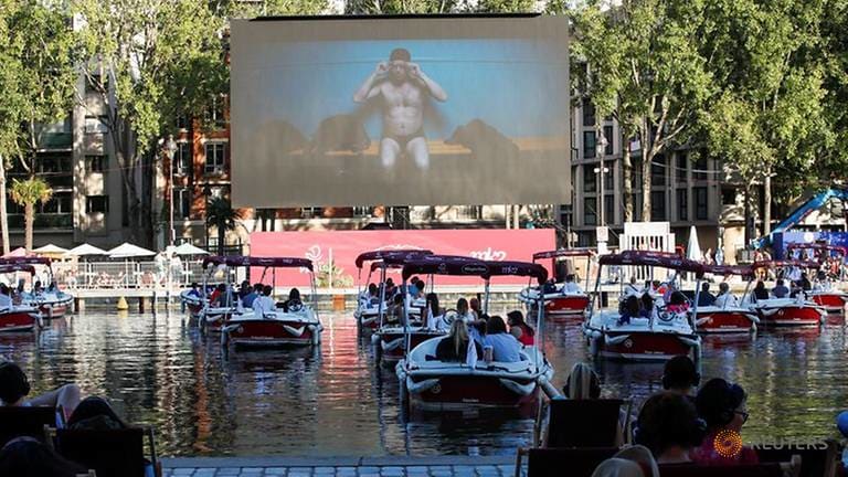 Movie magic as Paris turns the Seine into open-air cinema