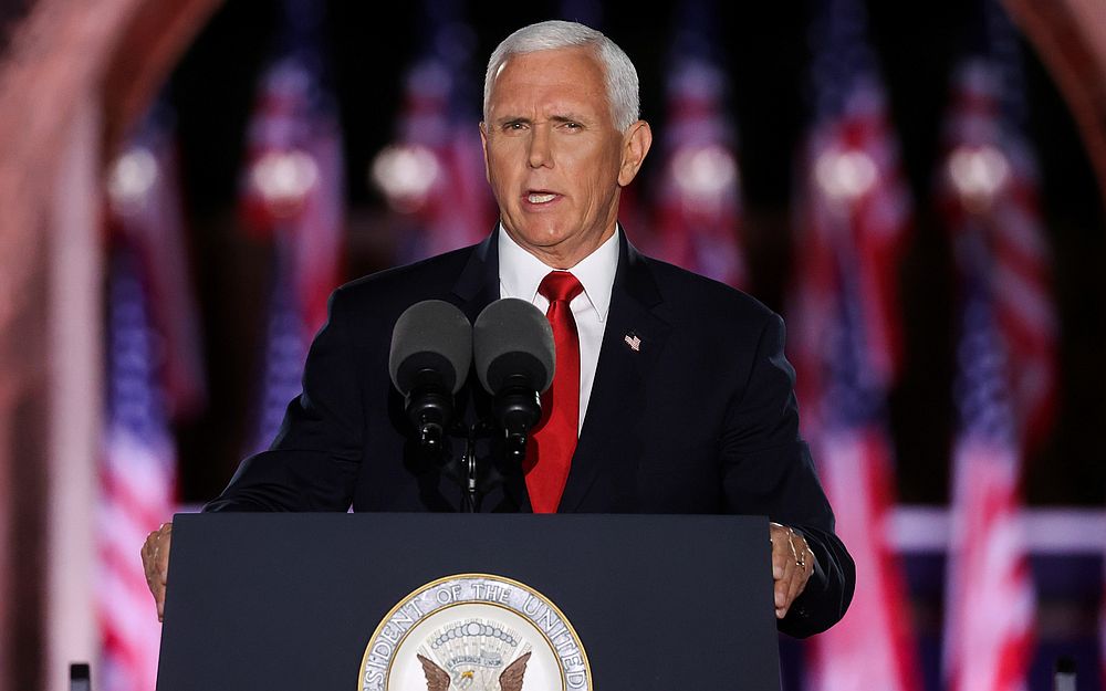 In law-and-order speech, US Vice President Pence warns against Biden win