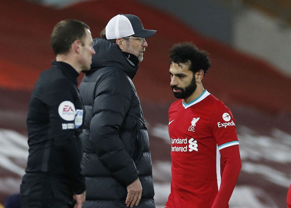 Salah was feeling the intensity, Klopp says after Chelsea defeat