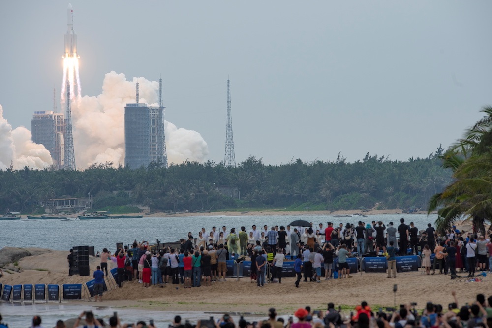 Chinese rocket debris set for re-entry in coming hours