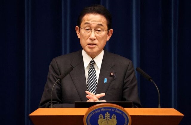 Japan PM Kishida calls for BOJ efforts to hit inflation target