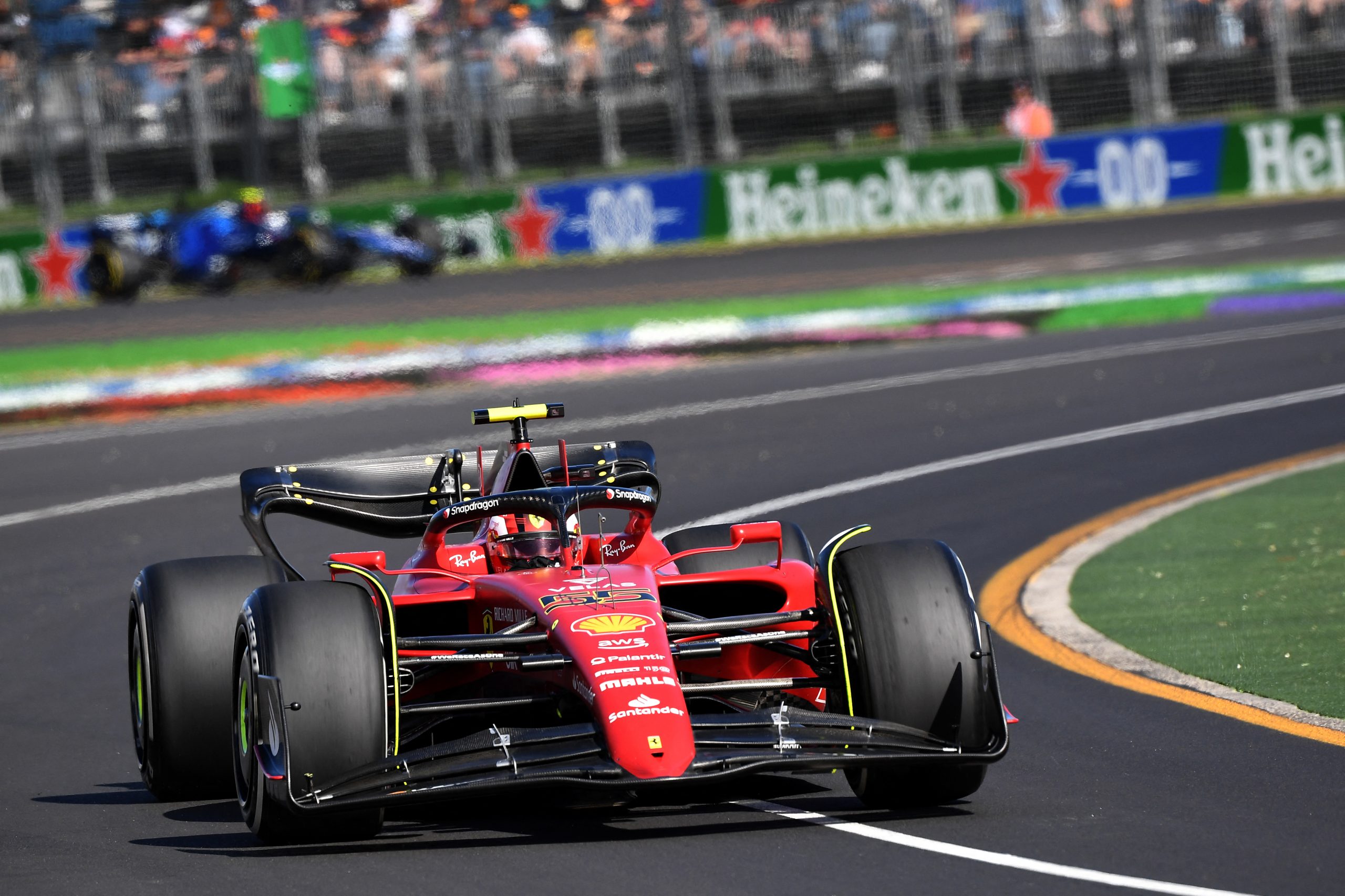 Sainz outguns Ferrari teammate Leclerc in first Melbourne practice ...