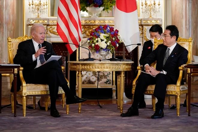 In Tokyo, Biden endorses Japan’s plan to beef up its defences