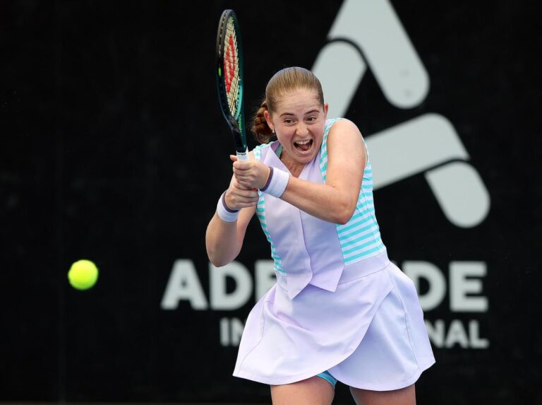 Ostapenko rallies to beat Cirstea in Adelaide, Kenin wins in Hobart