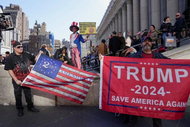 In foreshadowing, some US states call in troops to guard for violence as Trump-Harris race goes down to wire