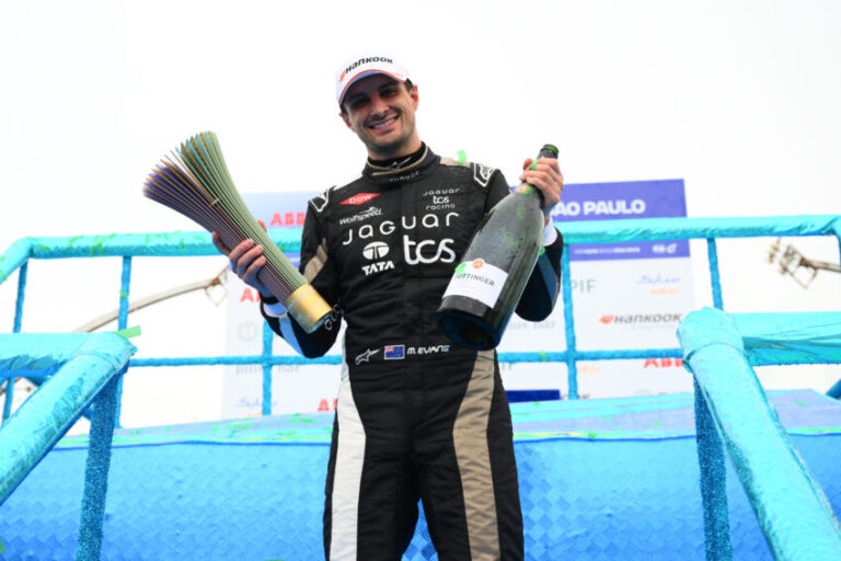 Evans makes Formula E history by winning from last place